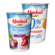 Almhof halfvolle of 0% yoghurt Foto van Almhof halfvolle of 0% yoghurt