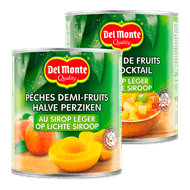 Del Monte vruchten op siroop Foto van Del Monte vruchten op siroop