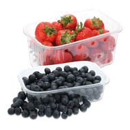 Blauwe bessen of Hollandse aardbeien Foto van Blauwe bessen of Hollandse aardbeien
