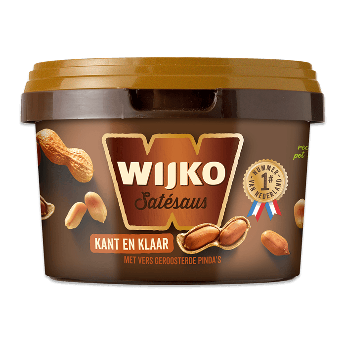 Wijko satésaus kant & klaar