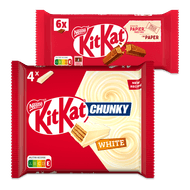 Foto van KitKat, Smarties, Lion of Nuts