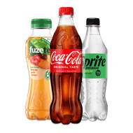 Foto van Coca-Cola, Fanta, Sprite of Fuze tea
