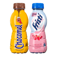 Chocomel of Fristi Foto van Chocomel of Fristi