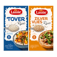 Lassie tover- of zilvervliesrijst Foto van Lassie tover- of zilvervliesrijst