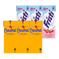 Chocomel, Fristi of Optimel Foto van Chocomel, Fristi of Optimel