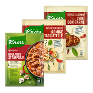 Knorr Natuurlijk lekker of mix voor stoofpotje Foto van Knorr Natuurlijk lekker of mix voor stoofpotje