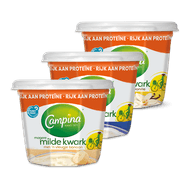 Foto van Campina milde kwark