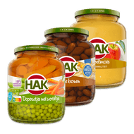Hak groente of appelmoes Foto van Hak groente of appelmoes