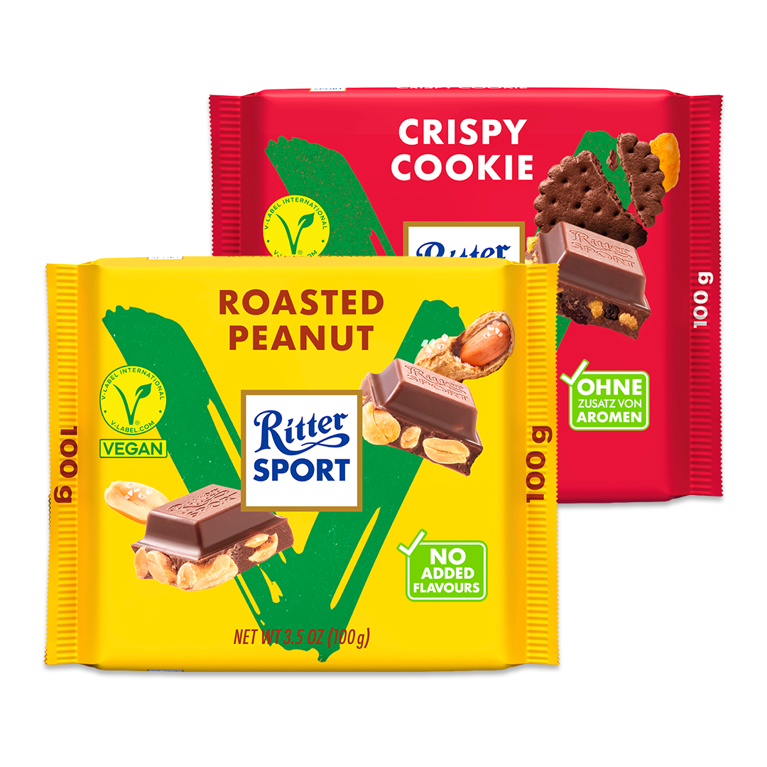 Ritter Sport vegan chocolade