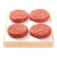 De Vleeschmeesters Grillburgers Pak 4 stuks.