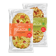 Focaccia mediterraneo Foto van Focaccia mediterraneo
