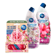 Ambi Pur WC Active Gel of toiletblok Foto van Ambi Pur WC Active Gel of toiletblok