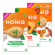 Honig pasta Foto van Honig pasta
