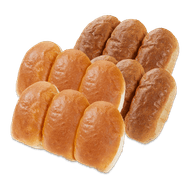 Foto van Witte of volkorenpuntjes