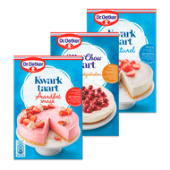 Dr. Oetker koude taartmix Foto van Dr. Oetker koude taartmix