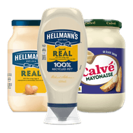 Hellmann's Real of Calvé mayonaise Foto van Hellmann's Real of Calvé mayonaise