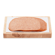 1 de Beste Boterhamworst of slagers gebraden gehakt Foto van 1 de Beste Boterhamworst of slagers gebraden gehakt