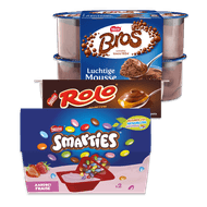 Foto van Bros, Rolo of Smarties desserts