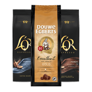 Foto van L'OR of Douwe Egberts Excellent koffiebonen