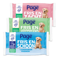 Page vochtig toiletpapier Foto van Page vochtig toiletpapier