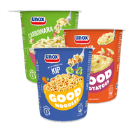 Foto van Unox Good noodles, pasta of potatoes