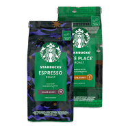 Starbucks koffiebonen Foto van Starbucks koffiebonen