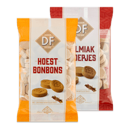 Foto van D.F. hoestbonbons of salmiaksnoepjes