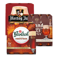 Hertog Jan, Brand of Grolsch bokbier Foto van Hertog Jan, Brand of Grolsch bokbier