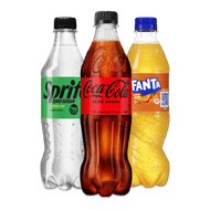 Foto van Coca-Cola, Fanta, Sprite of Fuze tea