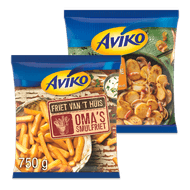 Aviko Friet van 't huis of aardappelschotel Foto van Aviko Friet van 't huis of aardappelschotel