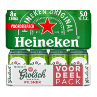Heineken of Grolsch pils Foto van Heineken of Grolsch pils