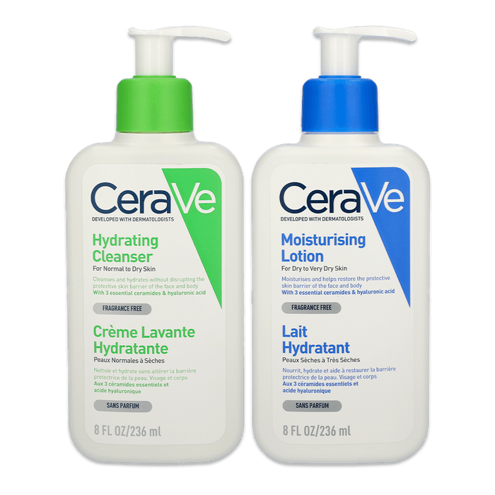 CeraVe hydraterende melk of reinigingscrème