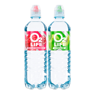 O2 Life mineraalwater Foto van O2 Life mineraalwater