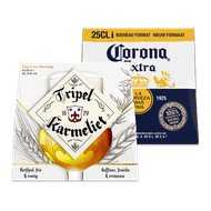 Corona Extra of Tripel Karmeliet Foto van Corona Extra of Tripel Karmeliet