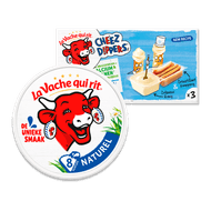 Foto van La Vache qui rit Cheez Dippers of smeerkaaspuntjes