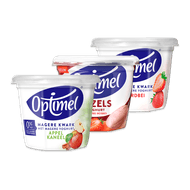 Optimel kwark of Griekse stijl yoghurt Foto van Optimel kwark of Griekse stijl yoghurt
