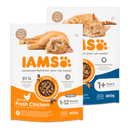 Foto van IAMS kattenbrokjes