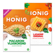 Honig pasta Foto van Honig pasta