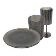 Kunststof servies Foto van Kunststof servies