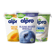 Alpro plantaardige eetzuivel Foto van Alpro plantaardige eetzuivel