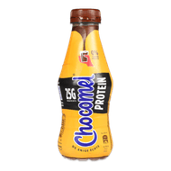 Chocomel of Optimel protein Foto van Chocomel of Optimel protein