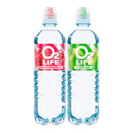 O2 Life mineraalwater Foto van O2 Life mineraalwater