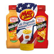 Mad sauce of Gouda's Glorie saus Foto van Mad sauce of Gouda's Glorie saus