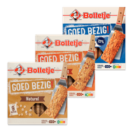 Bolletje Goed Bezig tussendoorrepen Foto van Bolletje Goed Bezig tussendoorrepen