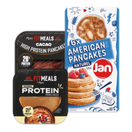 Fitmeals of Jan American pancakes Foto van Fitmeals of Jan American pancakes