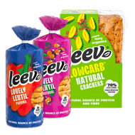 Leev linzenwafels of crackers Foto van Leev linzenwafels of crackers