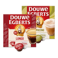 Foto van Douwe Egberts koffiecups