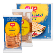 Schäre brood, wraps of flatbread Foto van Schäre brood, wraps of flatbread