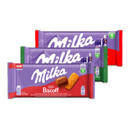 Milka chocoladereep Foto van Milka chocoladereep