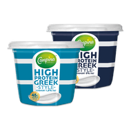 Foto van Campina high protein Greek style yoghurt